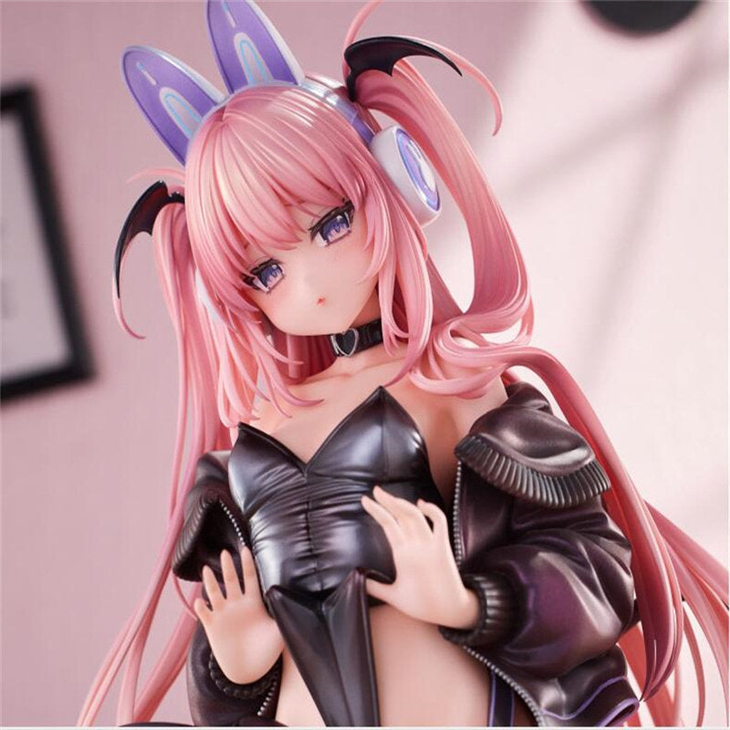 PL Rabbit Ear Headphones Lulumu Original Artwork Maoyu Milk Figure (1/6 Scale)