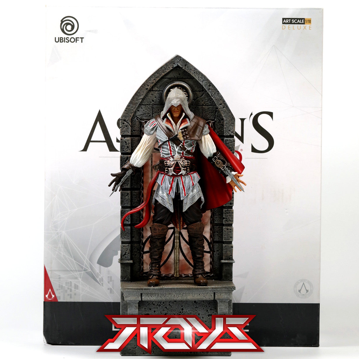 Iron Studios Brazil Factory 1/10 Assassin's Creed 2 Ezio Auditore Statue Figure