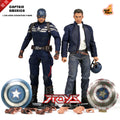 Hot Toys HT 1/6 MMS243 Captain America 2 Captain America Large Set Stealth Suit Casual Outfit Set Articulated Figure