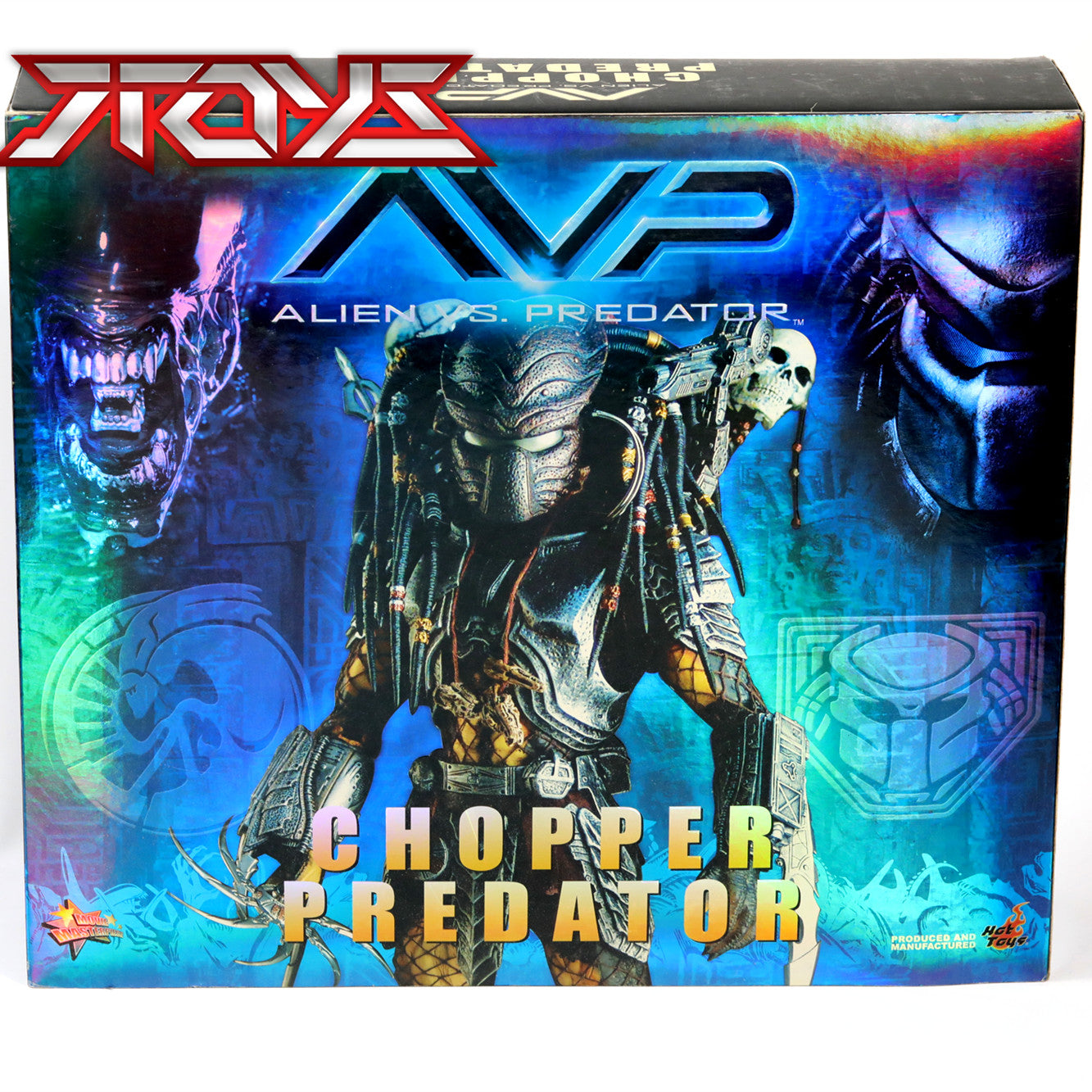 HOTTOYS HT Movie Series AVP Predator vs. Alien Warrior Predator Cat Face MMS15 Action Figure