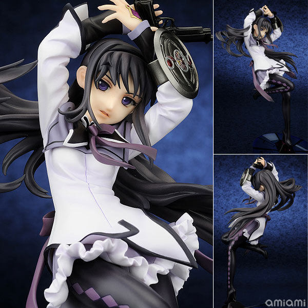 Gift: Puella Magi Madoka Magica — Homura Akemi — Satoshi Toda — PVC Figure (Licensed Version)