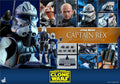 HotToys 1/6 TMS018 Star Wars: The Clone Wars Captain Rex Action Figure
