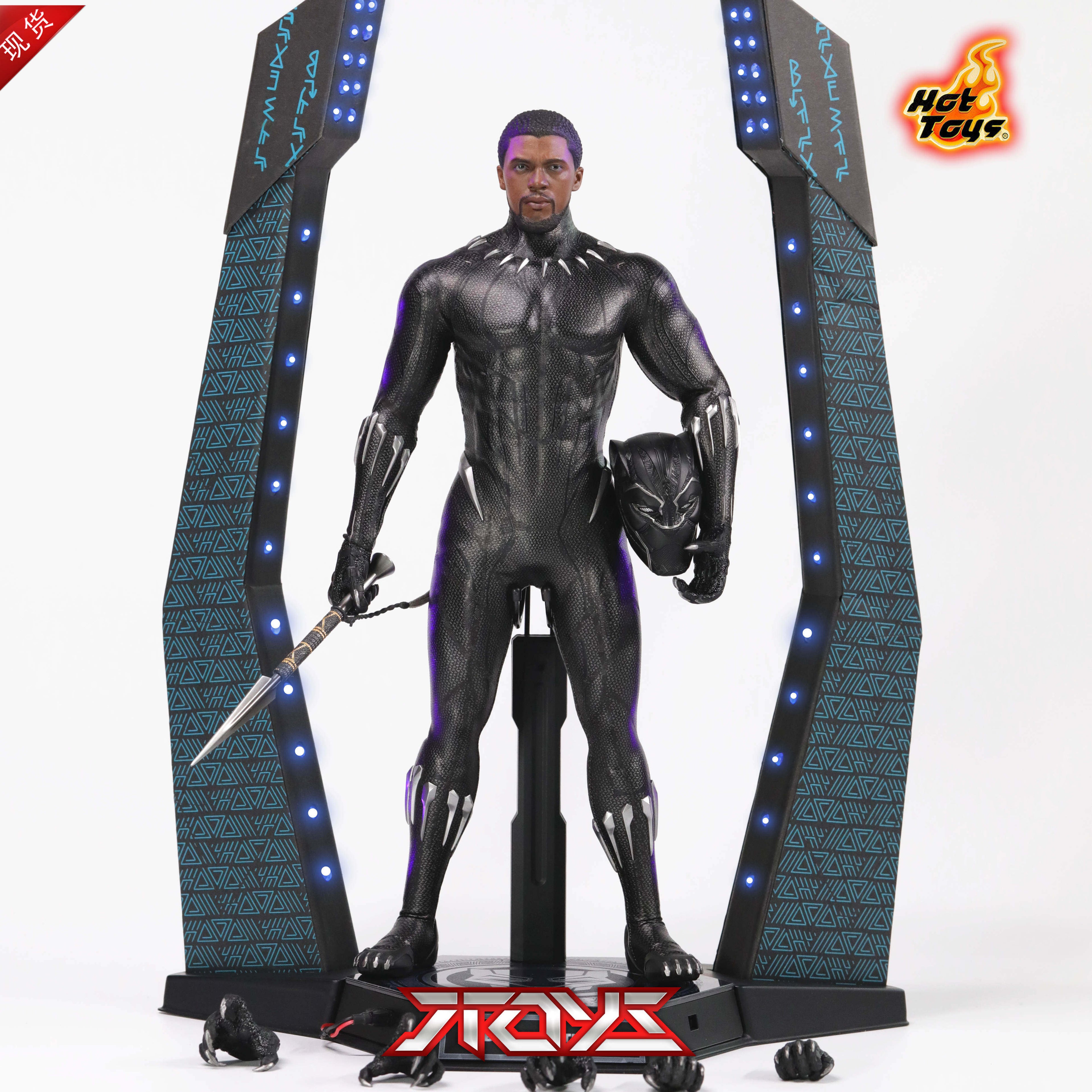 Hottoys1/6HT Avengers 3black Black Panther movable MMS470 figure 2.0 movable figure