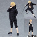MF figma Styles 524 YUK — Female Action Figure with Accessory Set