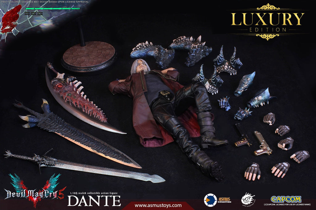 Asmus Toys 1/6 Demon Hunter Devil May Cry 5 Dante Figure Deluxe Edition DMC502LUX Action Figure