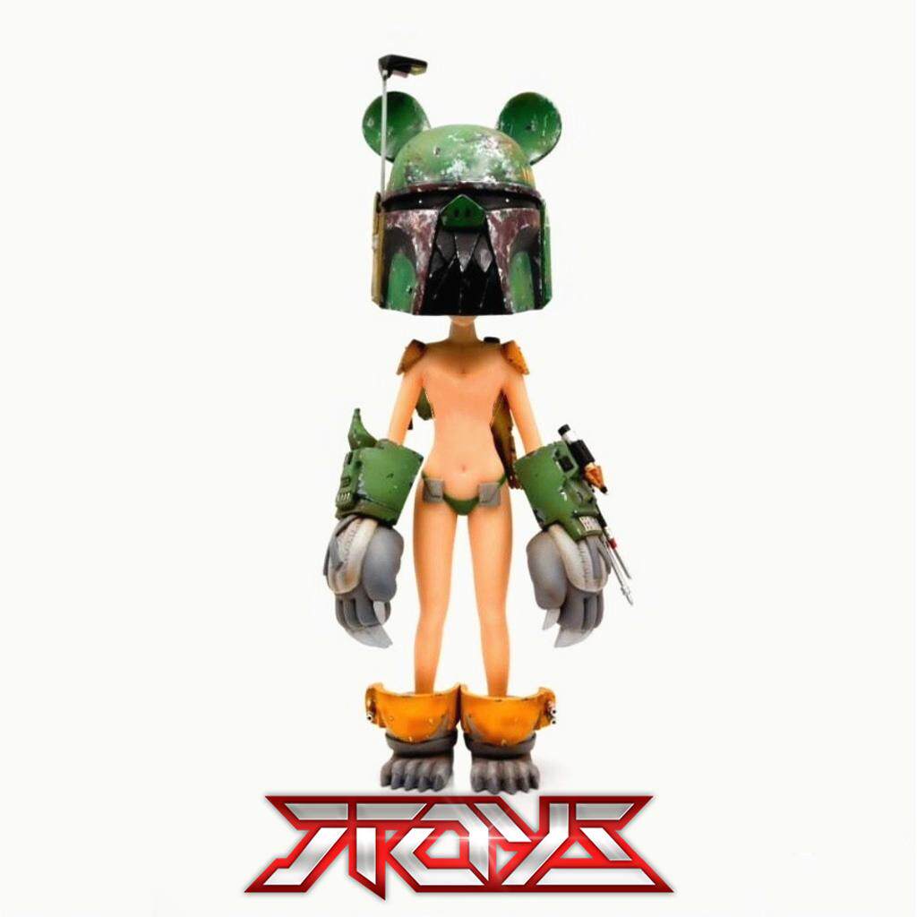 fools paradise fools paradise keiko ranger star wars bapofit action figure