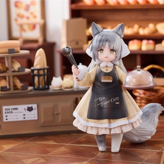 RIBOSE DLC+ Meow Town Bakery Figure