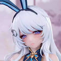 29CM Hapitopi Triumphant Bunny Girl with Tracking Eyes, Heat-Sensitive Paint 1/6 Scale Figure