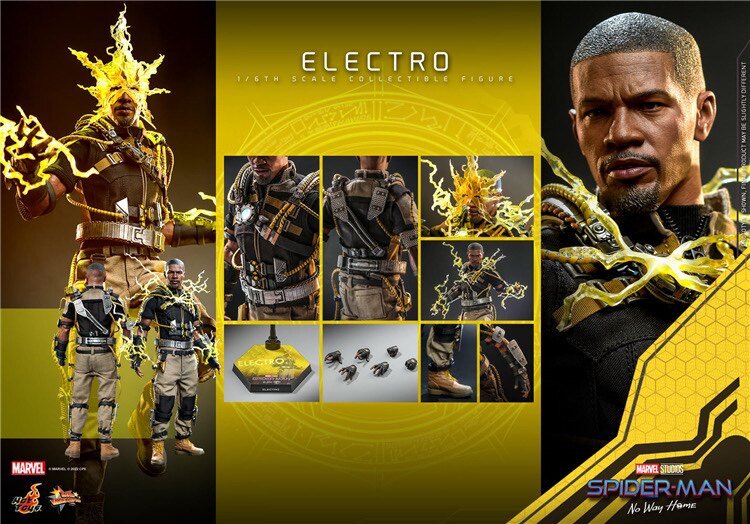 HT 1/6 MMS644 Spider-Man No Homecoming Electro Man Electro Demon Action Figure