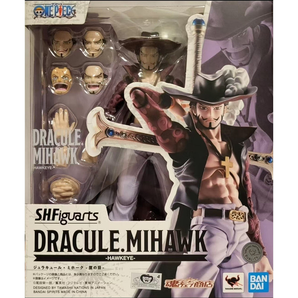 Tamashii Web Exclusive: Bandai S.H.Figuarts — One Piece: Dracule "Hawk-Eyes" Mihawk  Licensed Version