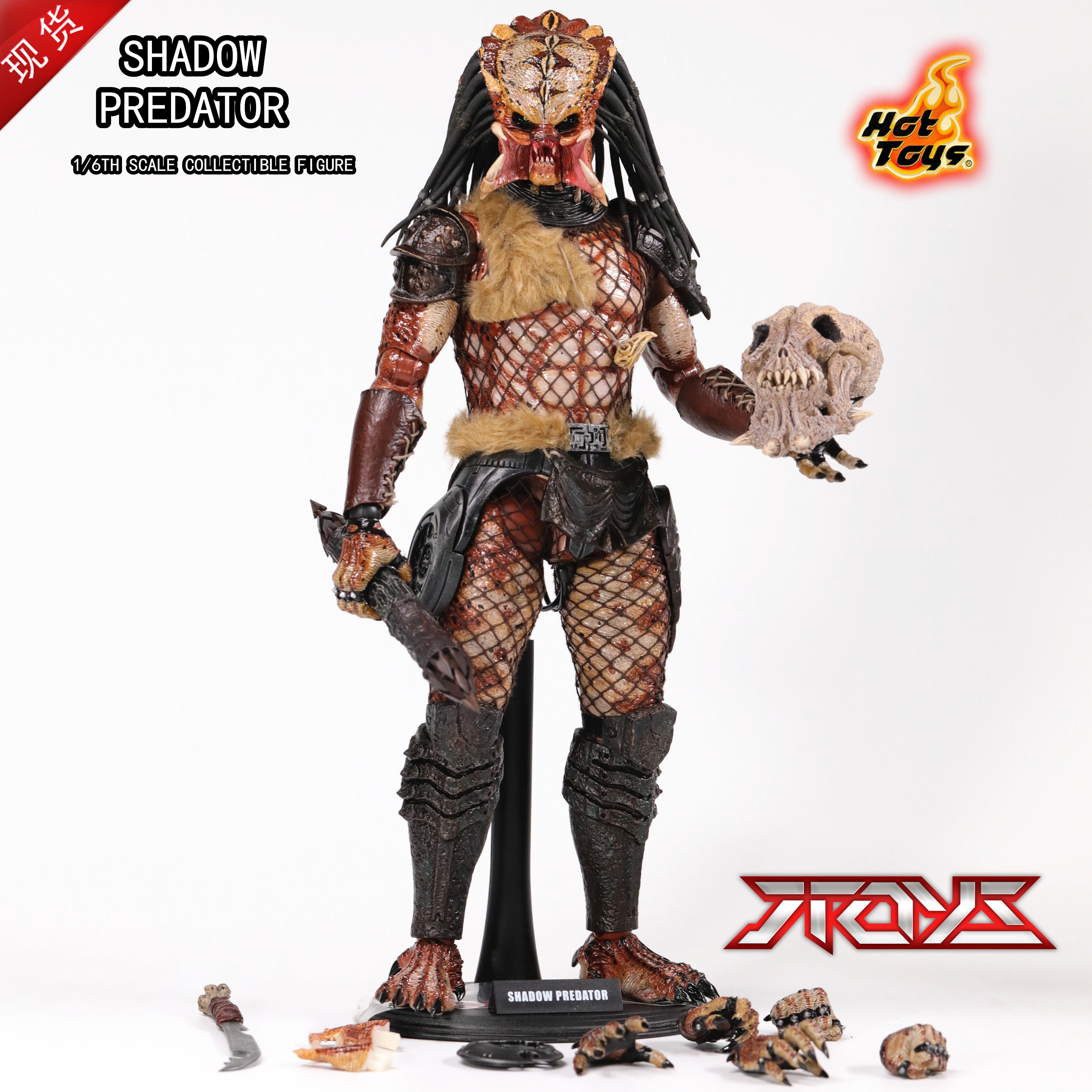 hottoys HT 2011 Venue Exclusive Predator 1/6 Soldier Shadow Predator Action Figure