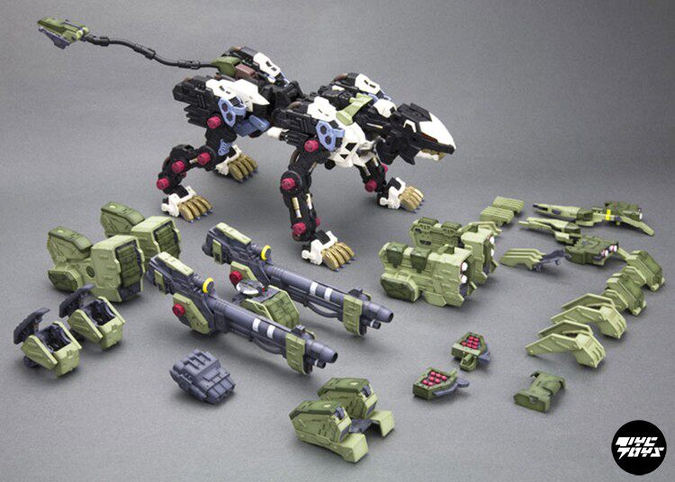 Kotobukiya Zoids Liger Zero — Panzer Unit Assembly Kit (ZD124)
