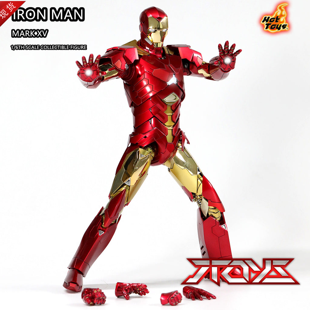 HOTTOYS HT Retro Armor Iron Man 3 MK15 Limited Edition Sneaky mms396 Action Figure