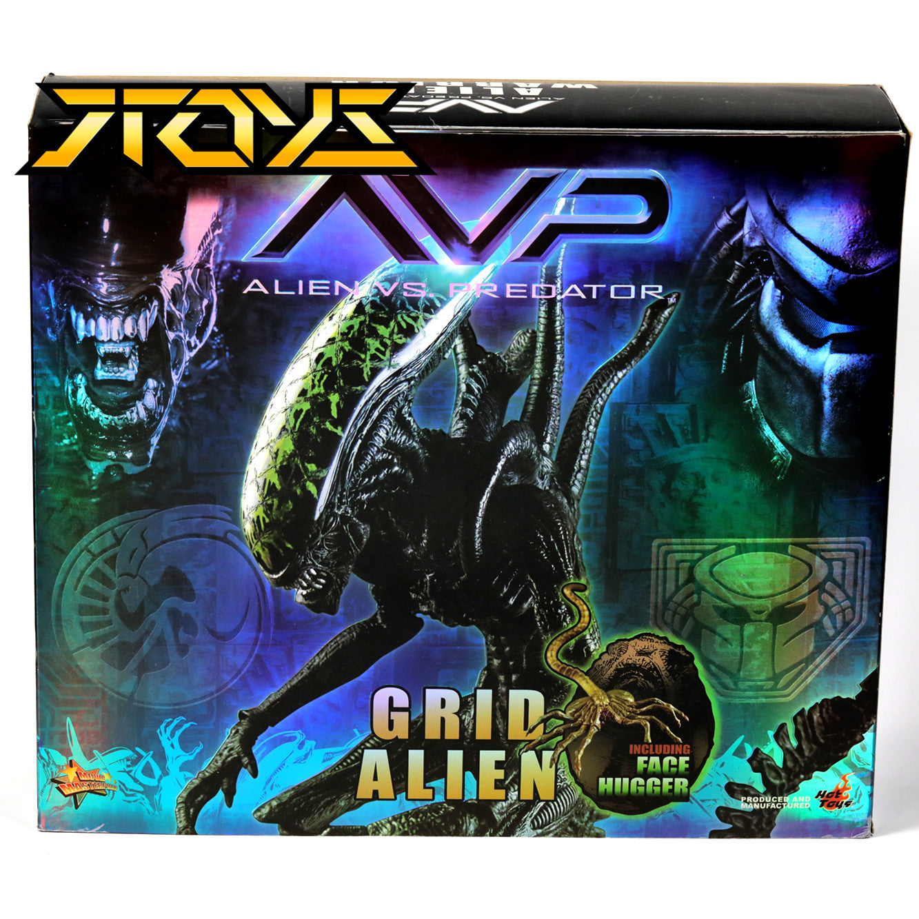 MMS028 1/6 Alien vs. Predator 1 Green Grid Alien Limited Edition Action Figure