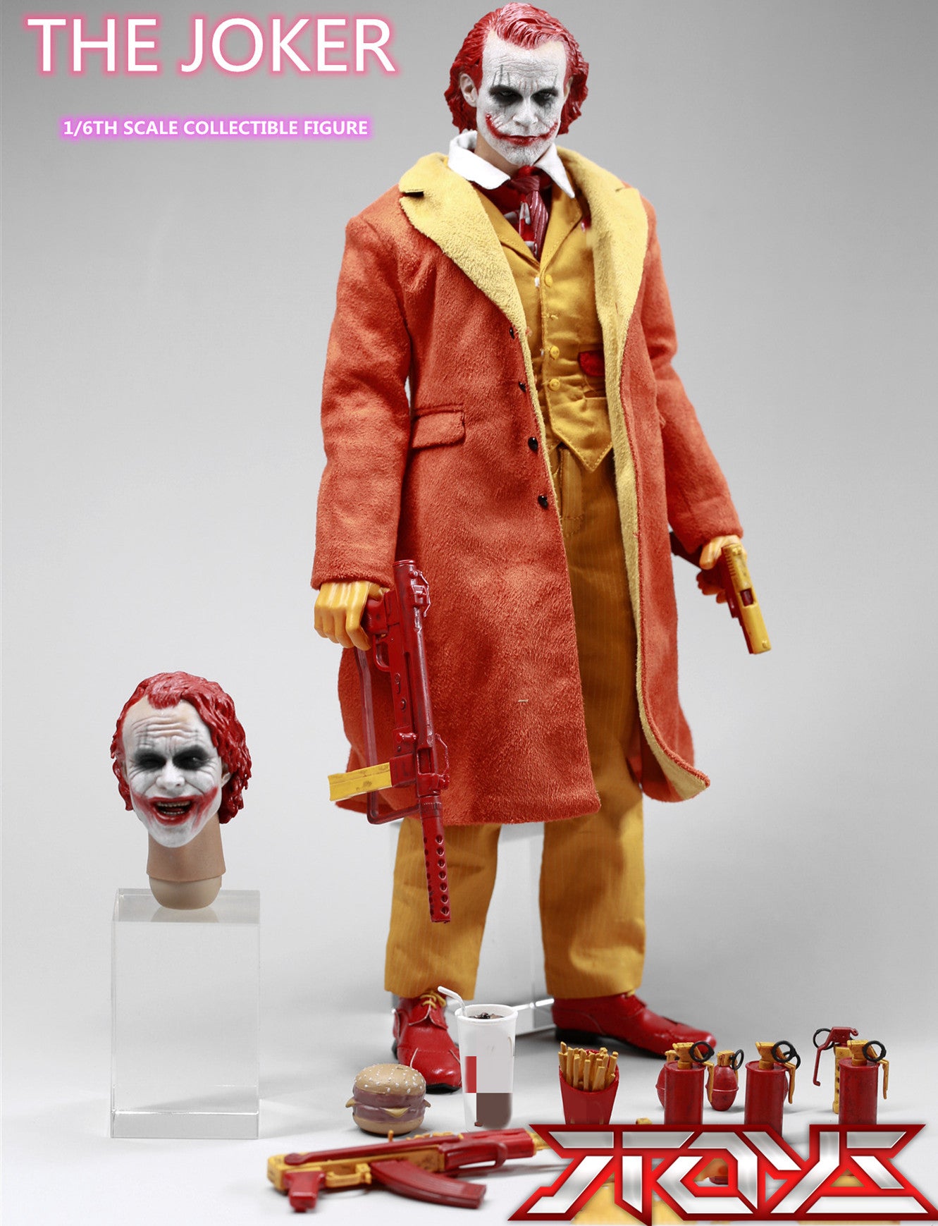 Non-HT DX11 DX01 1/6 Heath Ledger Joker Model Figure