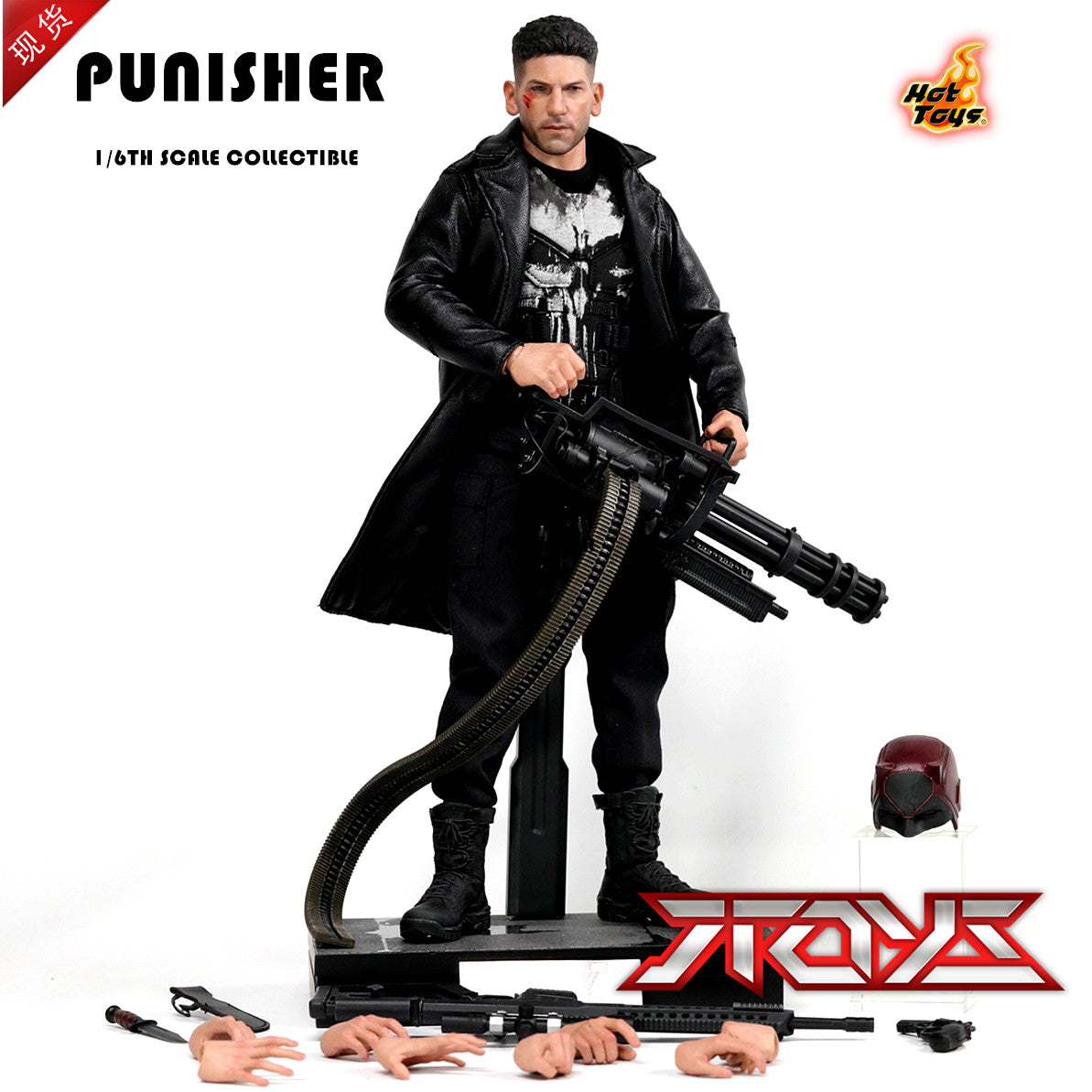 HotToys 1/6 TMS004 TV version Daredevil Punisher action figure