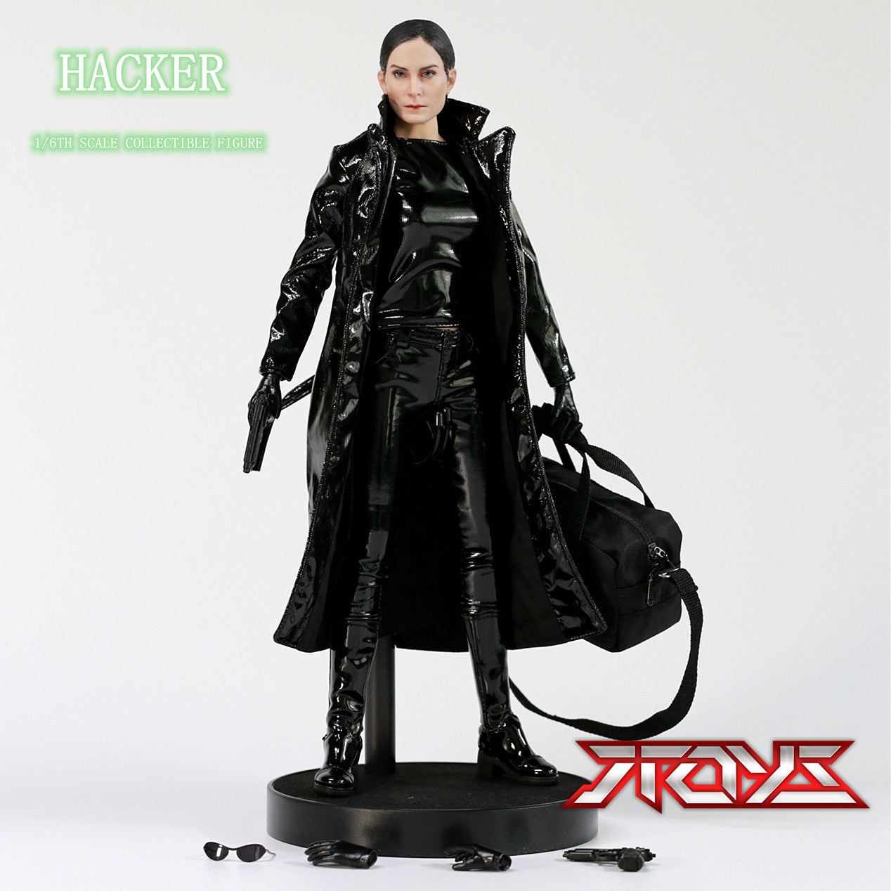 Longshan Heavy Industry 1/6 Internet Killer The Matrix Female Assassin Cuiti Nini action figures