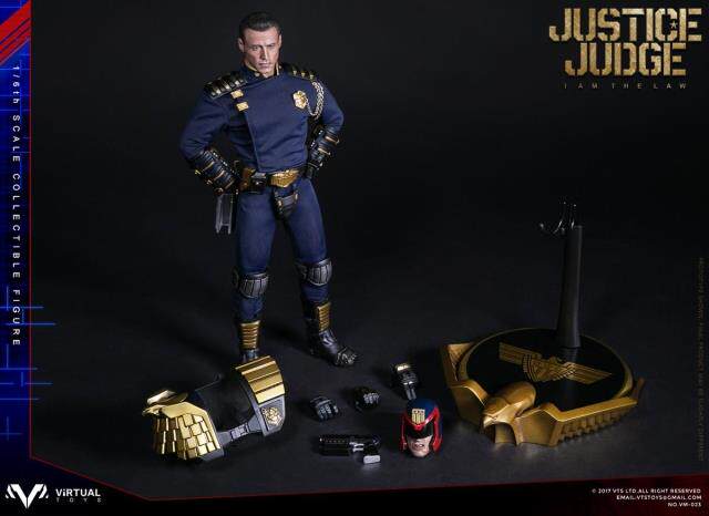 VTS TOYS VM-023 Judge Dredd (Sylvester Stallone) 1/6 Scale Collectible Figure