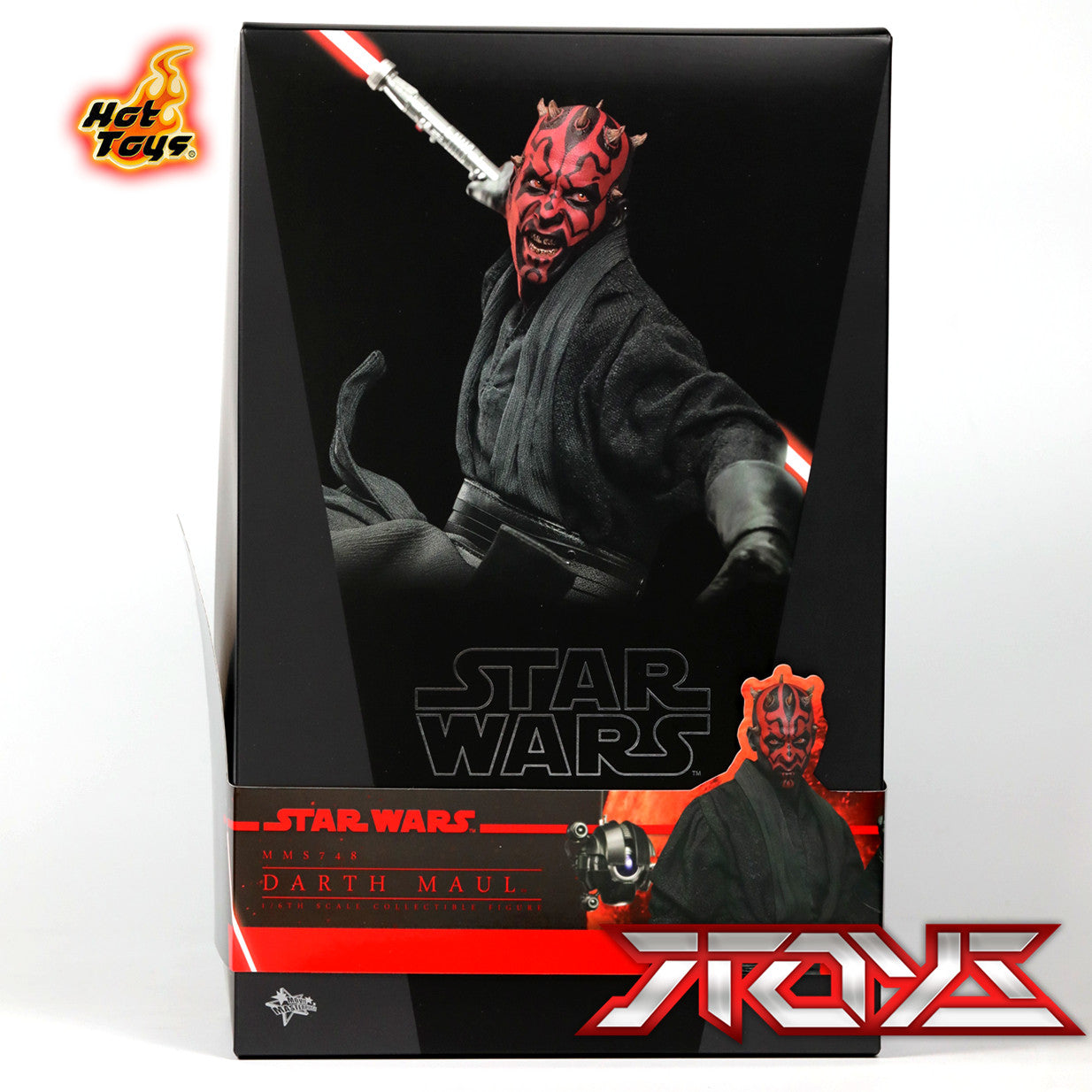HOTTOYS MMS748 1/6 Star Wars Episode 1 The Phantom Menace Darth Maul Regular Edition Action Figure