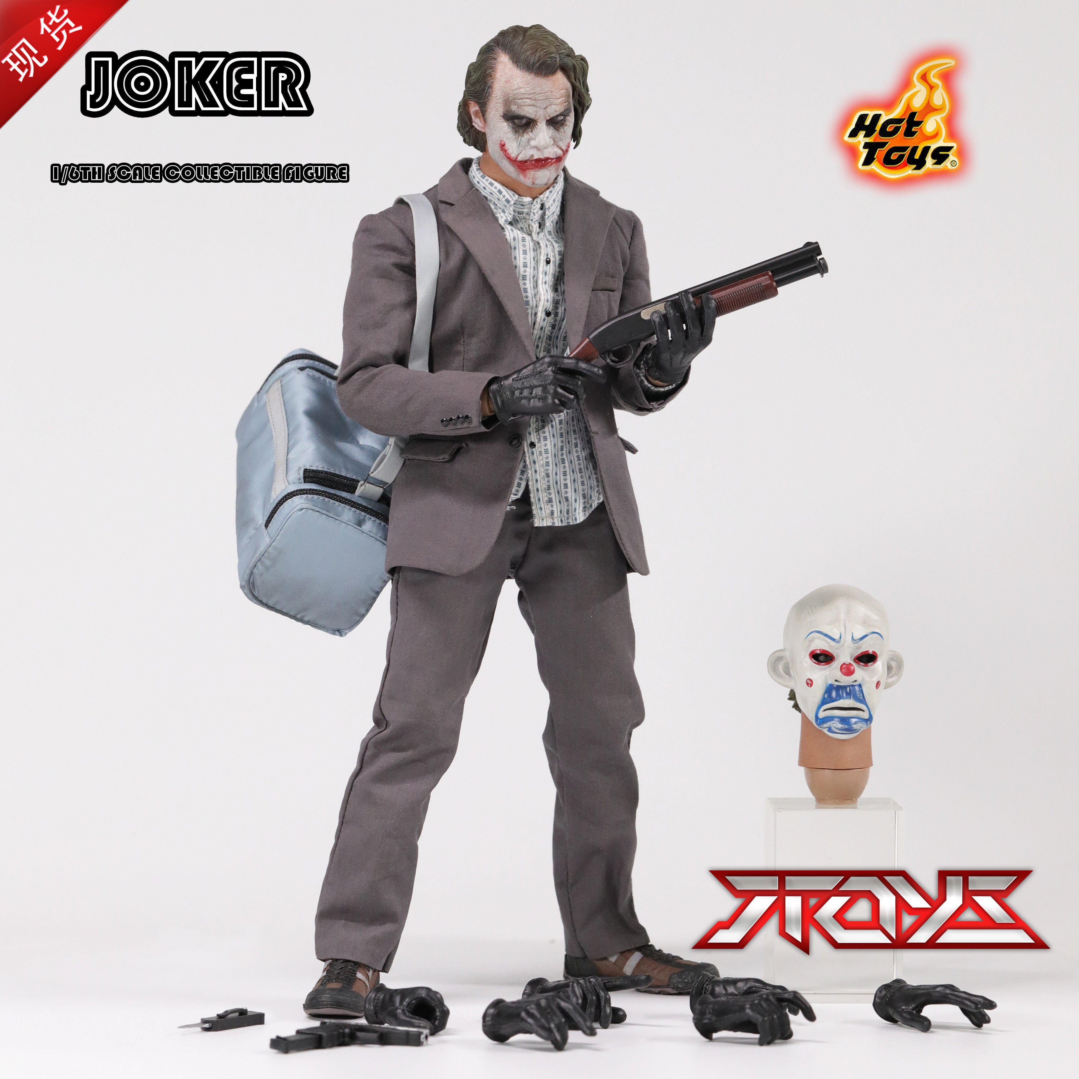 Hottoys HT Batman 1/6 Robber Clown 2.0 Joker 2014 Limited Edition action figures