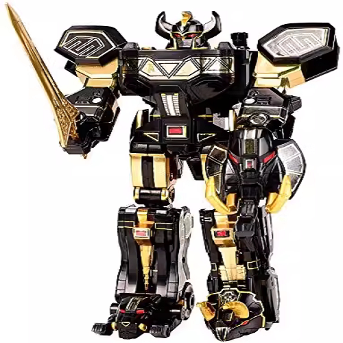 Power Rangers / Kyoryu Sentai Zyuranger — Daizyuzin (Megazord) — 20th Anniversary Limited Edition — Black & Gold DX Version