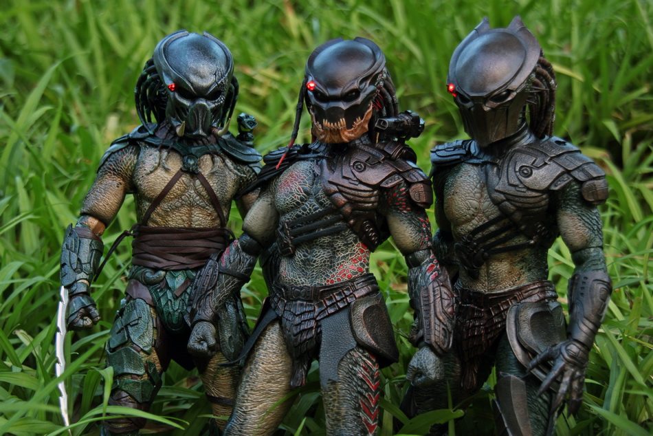 HT HOTTOYS New Predator S Berserker 12-inch Lion Face Eagle Face Elephant Face Three Little Strong Lion Camel Ridge Action Figure