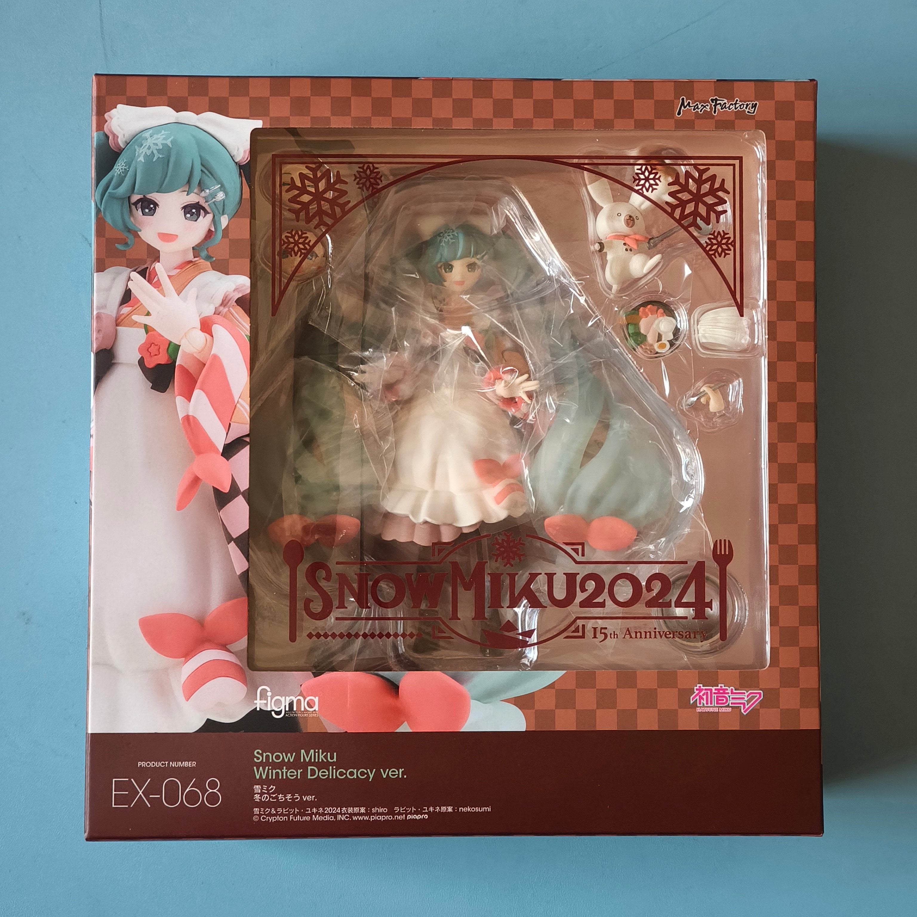MF figma EX-068 Hatsune Miku: Snow Miku – Winter Gourmet (Articulated Figure)