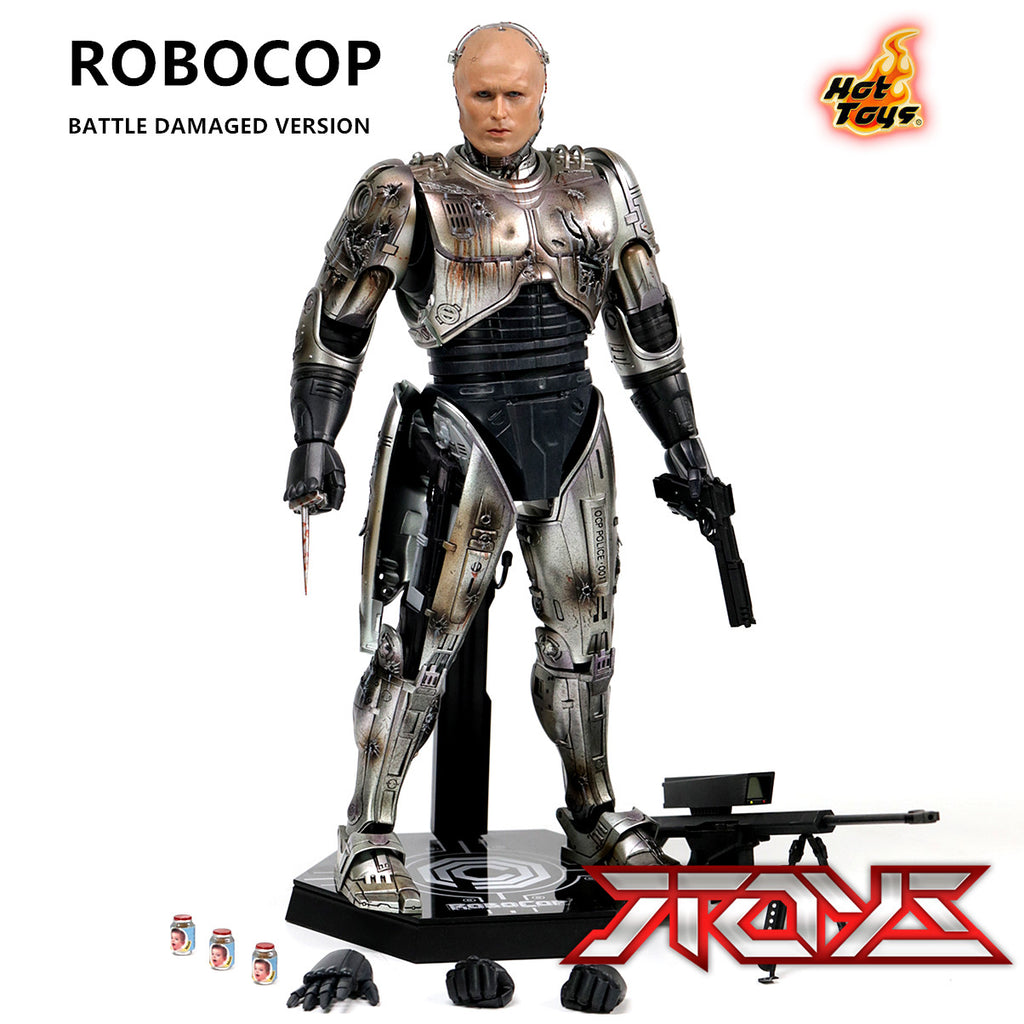 HT HOTTOYS Murphy 1/6 RoboCop Battle Damaged Version MMS265 Action Figure
