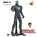 HT HOTTOYS 1/6 Iron Man MK3 1.0 Gray 3 Gray Global Limited Edition 300 Plastic Plastic Action Figure