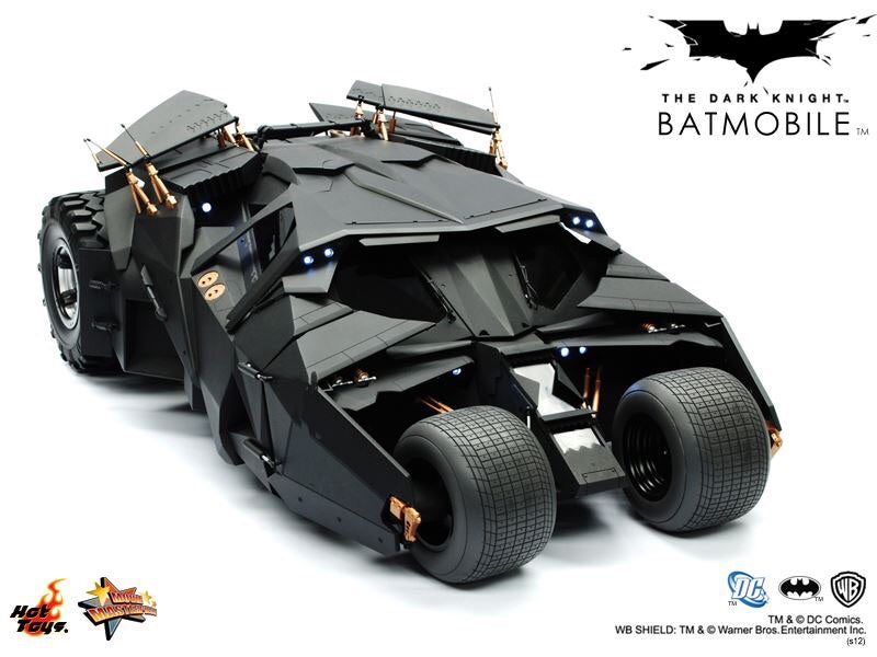 HotToys HT 1/6 Black Batmobile DX12 Batman Dark Knight Vehicle MMS69  action figures
