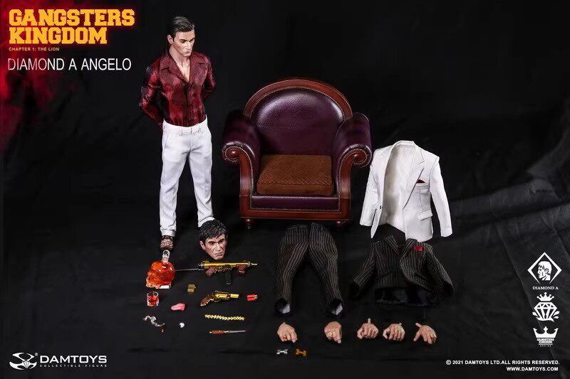 DAMTOYS GK023 1/6 Gangsters Kingdom: Ace of Spades — ANGELO