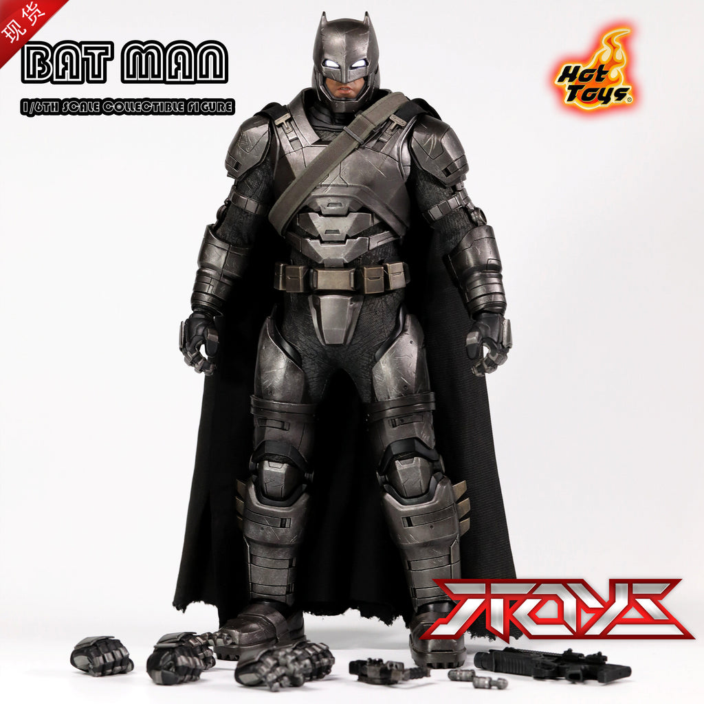 HT HotToys 1/6 BVS Batman v Superman Heavy Armor Regular Version MMS349 Action Figure