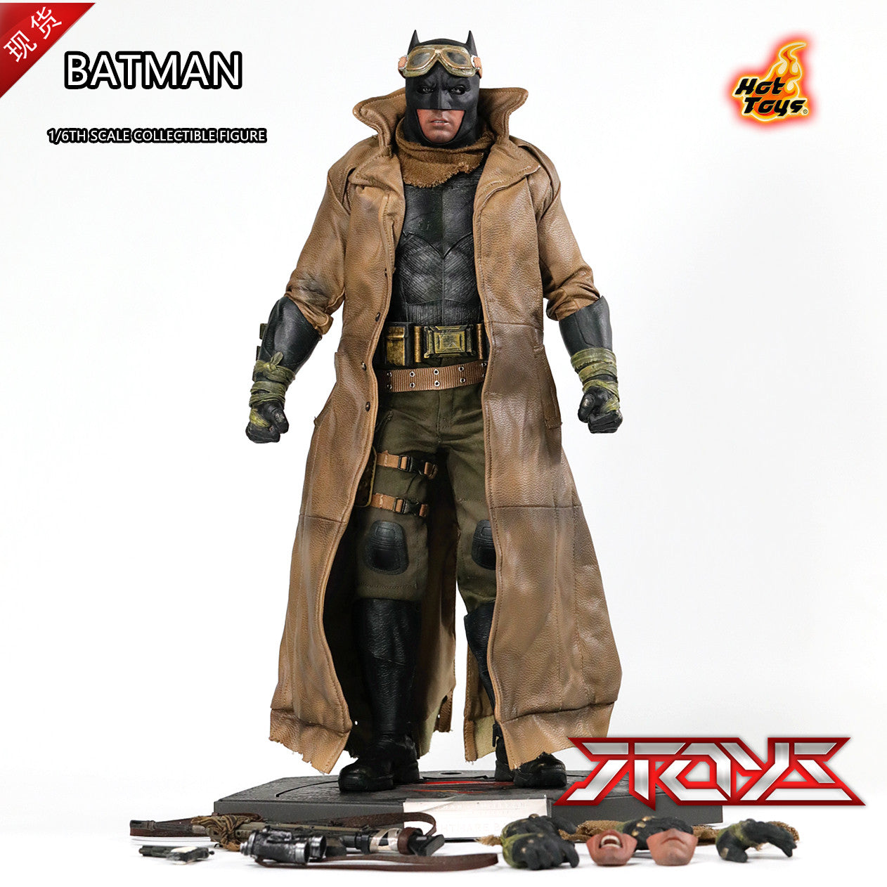 HT HotToys MMS372 Batman v Superman 1/6 Desert Nightmare Batman Action Figure