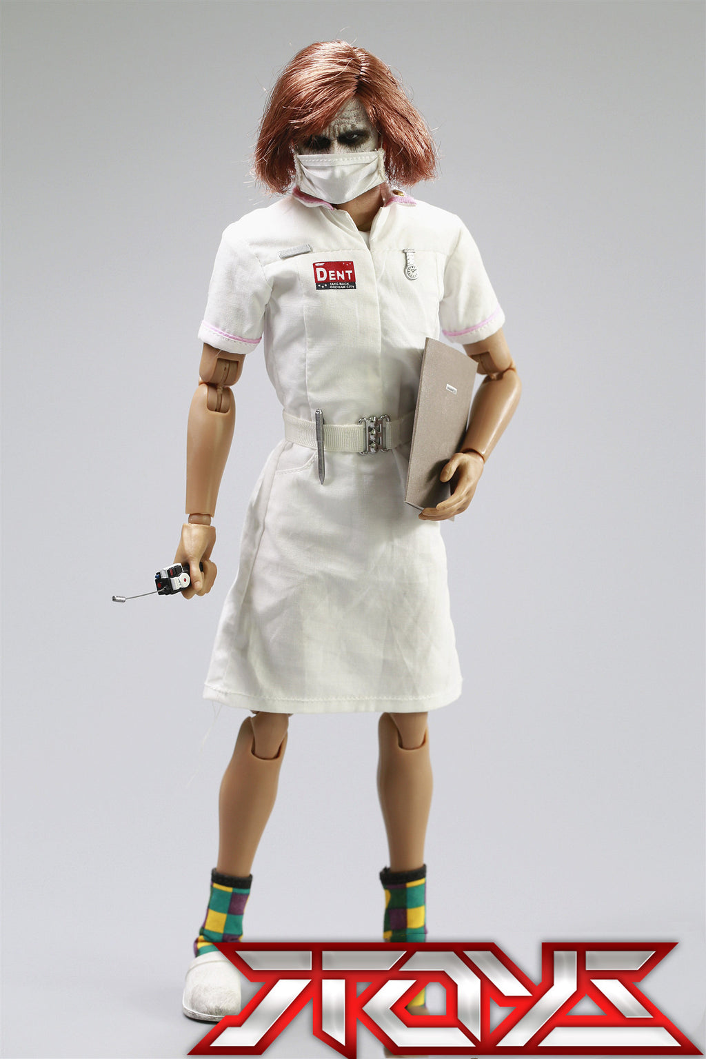 CGLTOYS MF11 1/6 Batman Nurse Clown 2.0 Double Headed Sculpture Action Figure