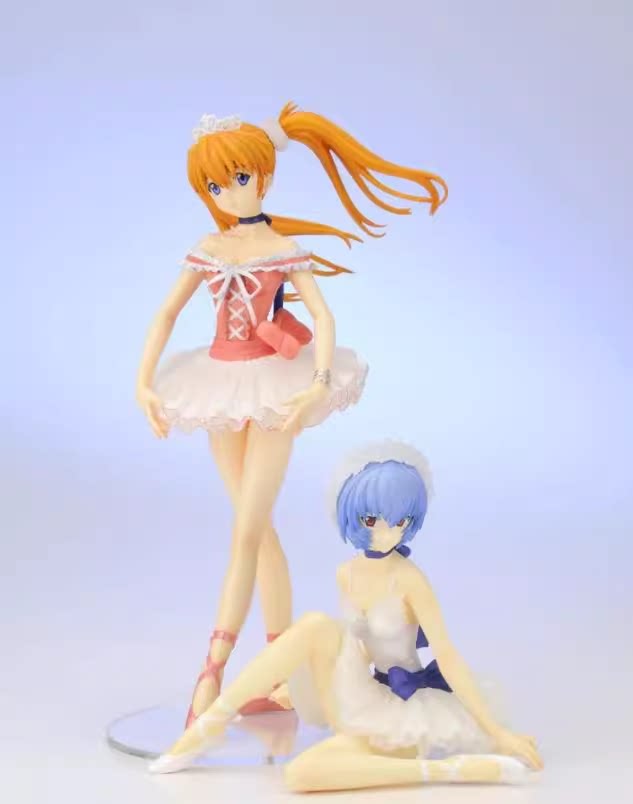 Kotobukiya: Ballet Ver. Rei Ayanami &amp; Asuka Langley (1/7 Scale Figures)