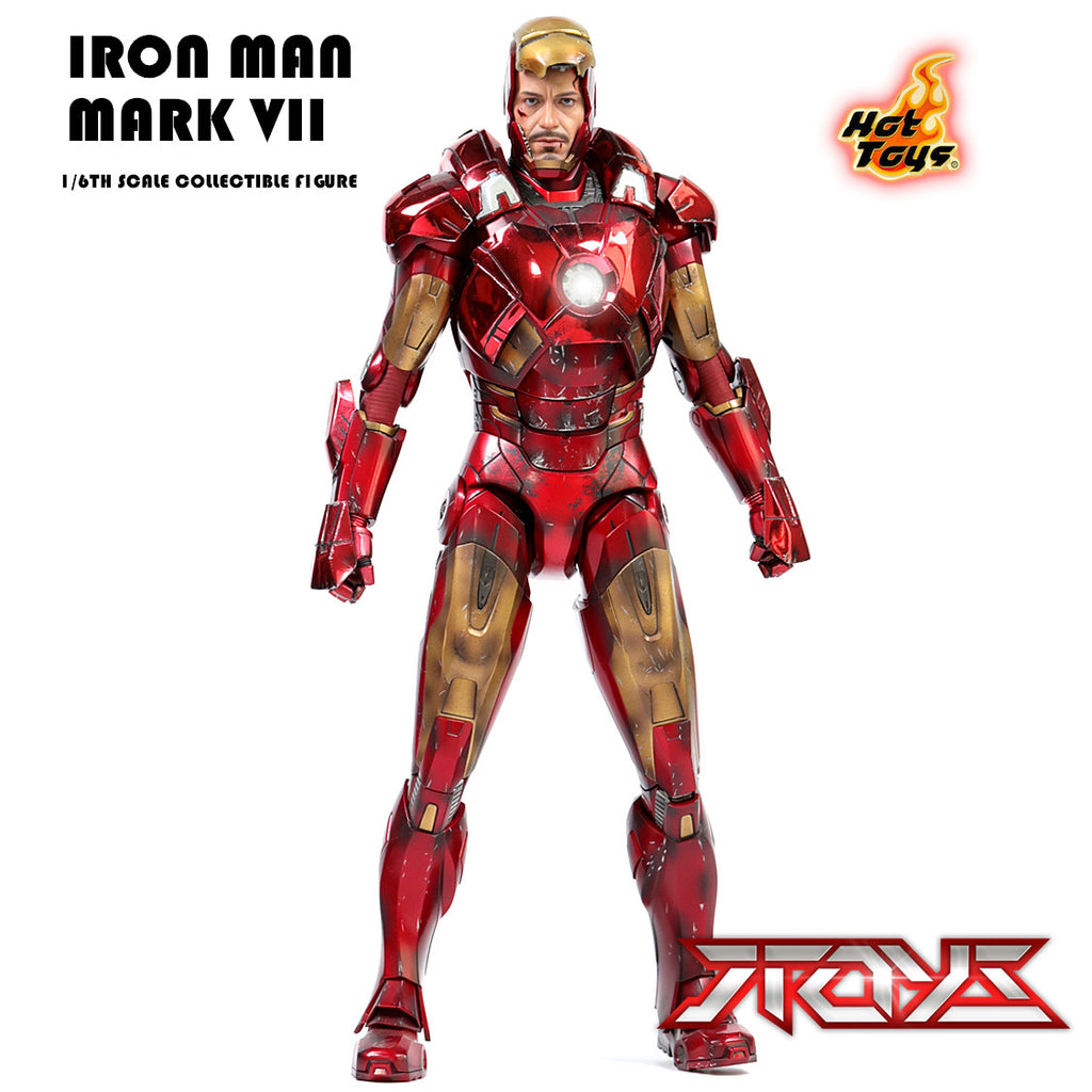 Hot Toys HT 1/6 *The Avengers* Battle-Damaged Limited Plastic Version MK7 (MMS196) Collectible Figure
