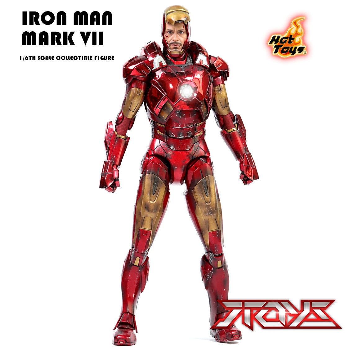 Hot Toys HT 1/6 *The Avengers* Battle-Damaged Limited Plastic Version MK7 (MMS196) Collectible Figure