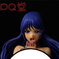 Orca TOYS Flower Garden and Beautiful Girl Reina Aoki Original Illustration P-UNiT Blue and Brown Figure