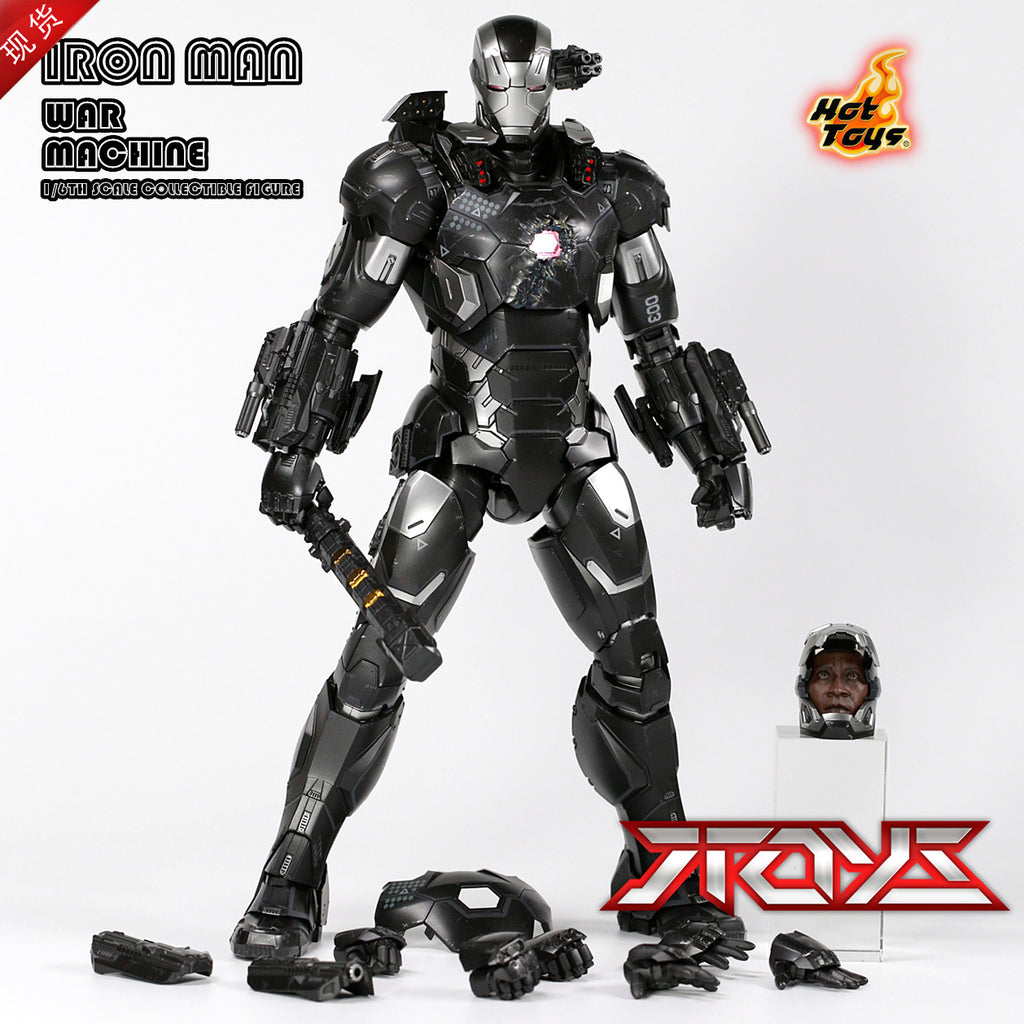 HotToys HT MMS344D15 1/6 Alloy Civil War Iron Man War Machine 4.0 Action Figure