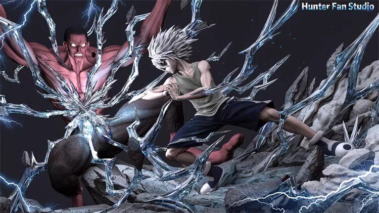 HUNTER FAN: Killua vs. Youpi — Killua "Godspeed" GK Statue / Figure