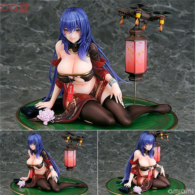 Phat! Girls Frontline DP-12 Flower Moon Night Walking Lantern Red Blue Figure