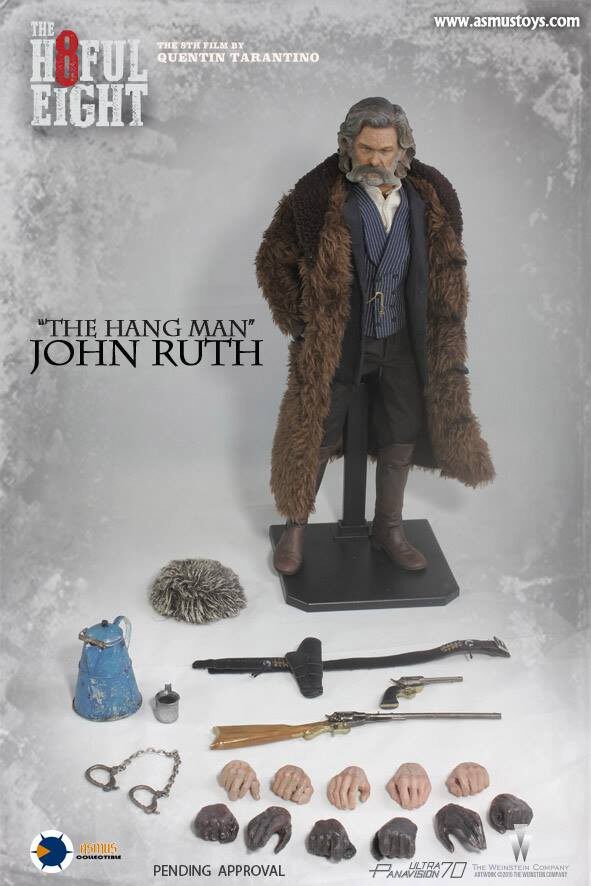 Asmus Toys The Hateful Eight The Hangman John Russ 12-inch Action Figure