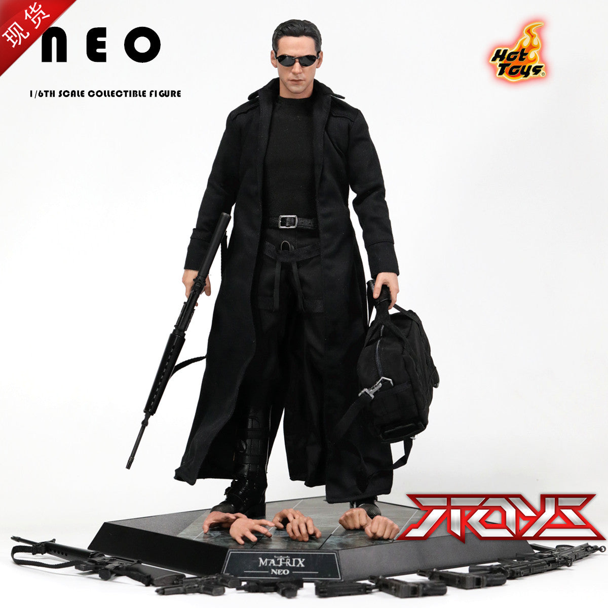 HOTTOYS HT HT MMS466 1/6 Matrix Neo Keanu Reeves NEO action figure