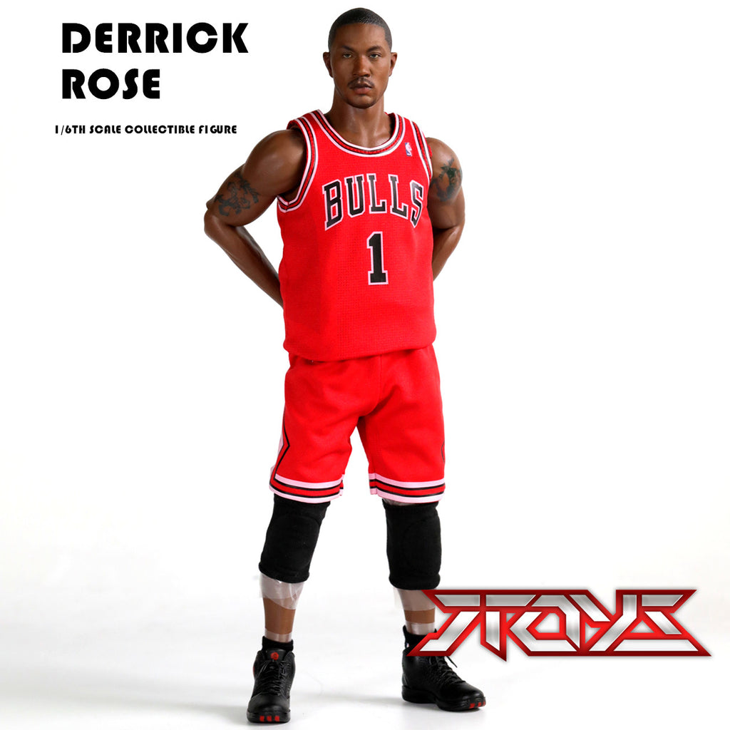 Enterbay eb NBA Rose 1/6 Bulls No. 1 Star NBA Action Figure Reprint