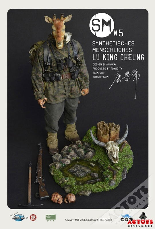 TOYSCITY M1002 1/6 synthetic human deer head Lu Jingchang non-HTEBBL13 movable figure
