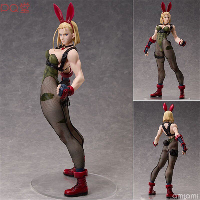 FREEing UC Street Fighter 6 Cammy White Figure Bunny Girl B-style 1/4