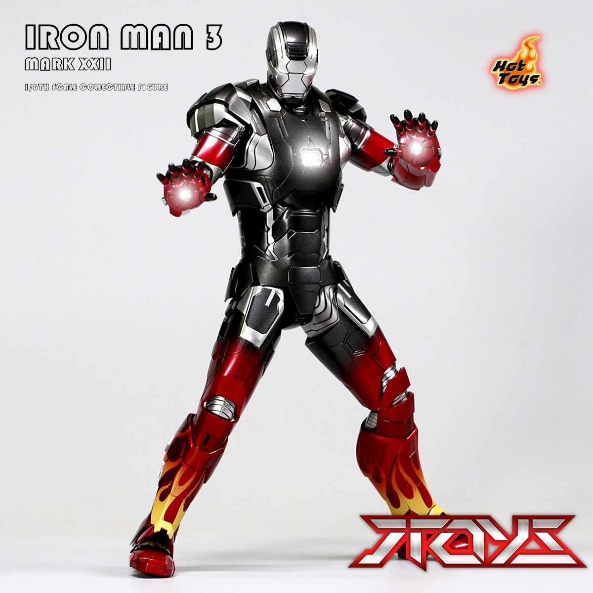 HT HotToys Alloy Limited 1/6 Iron Man MK22 Venue Hot Rod Hot Rod MMS272 action figures