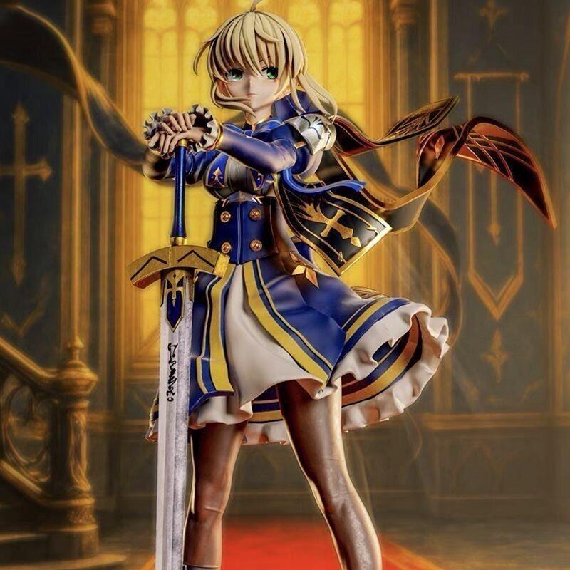 Altria Saber 28cm high 2.0 upgraded face sculpture scenery figure