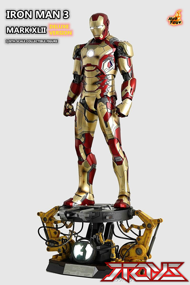 HOTTOYS HT 1/4 QS008 Iron Man MK42 Deluxe Edition, about 50CM high movable figure