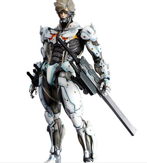 Metal Gear Rising: Revengeance — PLAY ARTS Kai "White Raiden" Action Figure (Limited Edition)